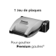 Jeu de plaques Grill/panini « Premium » - en