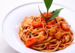 Pasta with tomatoes