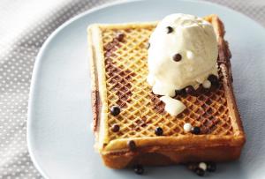 Double Chocolate Waffles